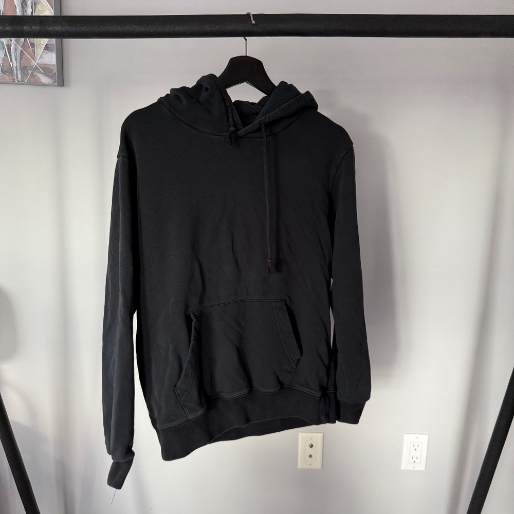 Oak + Fort Black Hoodie